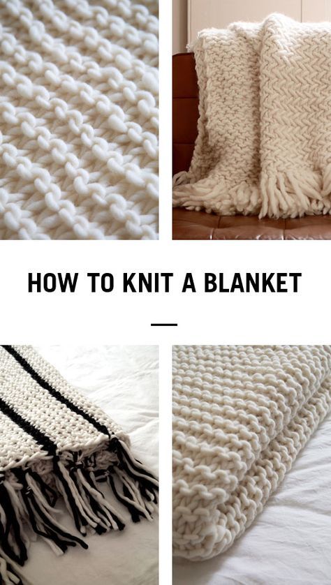 Learn how to knit a cosy woollen blanket in next no time using Wool and the Gang's Crazy Sexy Wool and 25mm knitting needles How To Knit Blanket, How To Knit A Blanket, Knitting A Blanket, Knit A Blanket, Sewing Blankets, Woolen Blanket, Knitting Blanket, Learn To Knit, Woollen Blankets