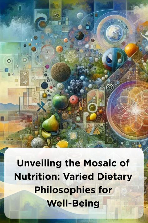 Unveiling the Mosaic of Nutrition: Varied Dietary Philosophies for Well-Being Herbal Infusion, Food Info, Mediterranean Cuisine, Nutrient Dense Food, Holistic Nutrition, Mindful Eating, Plant Based Diet, Fresh Produce, Heart Healthy