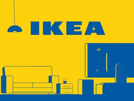 My 4 favorite items from Ikea. These items work in any space with any budget, all while looking fabulous (some with a little extra help). Motion Logo, Ikea Illustration, Logo Generator, Ikea Poster, Ikea Design, Ikea Logo, Ikea Ad, Atlas Design, Motion Graphics Logo