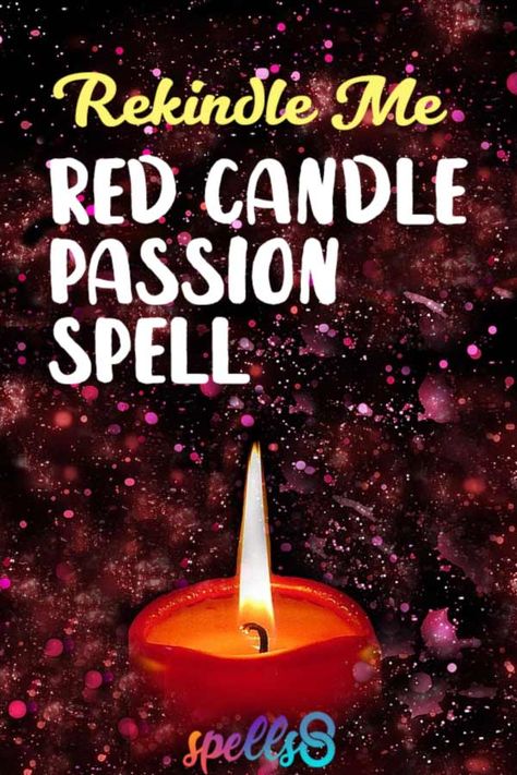 Spell For Passion, Spells For Passion, Passion Spell Jar, Red Candle Love Spell, Red Candle Magic, Red Candle Spell, Passion Spell, Lust Spell, Valentine's Day Origin