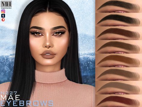 Thick arched eyebrows in 13 colors - HQ Compatible. Found in TSR Category 'Sims 4 Eyebrows' Urban Eyebrows Sims 4 Cc, Thick Arched Eyebrows, Eyebrow Cc Sims 4, Ts4 Cc Eyebrows, Sims Cc Eyebrows, Sims4 Eyebrows, The Sims 4 Eyebrows, Sims 4 Cc Eyebrows, Sims Face