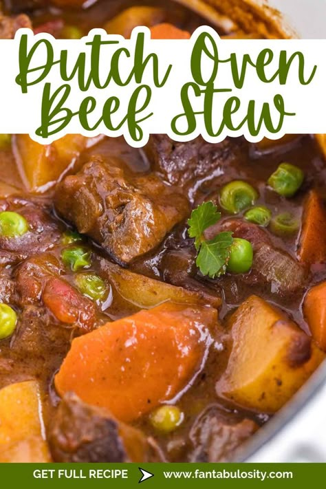 Dutch Oven Beef Stew Recipes, Vegetables Stew, Best Stew Recipe, Tender Beef Stew, Best Beef Stew Recipe, Dutch Oven Beef Stew, Beef Stew Stove Top, Homemade Beef Stew Recipes, Dutch Oven Beef