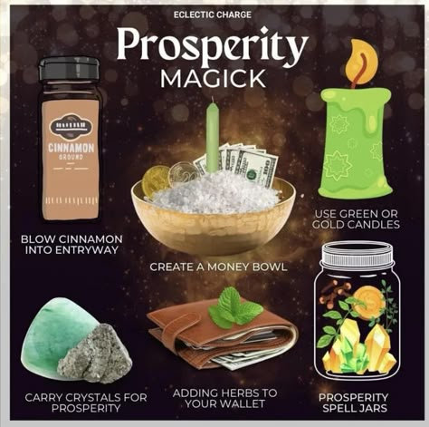 Money Oil Recipe, Prosperity Magick, Money Bowl, Money Spells Magic, Wicca Recipes, Hoodoo Spells, Money Spells That Work, Prosperity Spell, Magickal Herbs