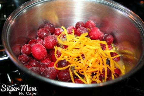 This Best Ever Homemade Cranberry Sauce is super simple to make and tastes so much better than ready made store bought! #cranberrysauce #Thanksgiving Homemade Cranberry Sauce Recipe, Homemade Cranberry Sauce, Herbal Oils, Cranberry Sauce Recipe, Fruit Compote, Cranberry Sauce Homemade, Sauce Pan, Cranberry Sauce, Sauce Recipe