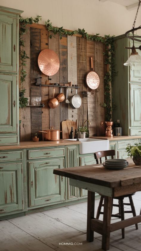 Harmonize Your Home with 20 Green Kitchen Design Ideas


Achieve balance with 'Light Green Kitchen Walls With Dark Cabinets' that create harmony between lightness and depth. #HarmoniousHome #LightAndDarkBalance Vintage Green Cabinets, Olive Green And White Kitchen, Fairycore Kitchen, Green And White Kitchens, Green Kitchen Accents, Light Green Kitchen Walls, Rustic Green Kitchen, Vintage Eclectic Kitchen, Green Decor Ideas