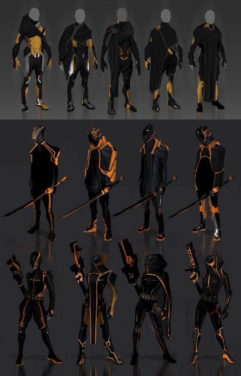 SynapseR - Sketches by Alexander Akimov Techwear Superhero, Scifi Clothes Concept Art, Cyberpunk Outfit Concept Art, Tron Character Design, Cyberpunk Clothes Concept Art, Scifi Outfit Concept Art, Scifi Fashion Concept Art, Futuristic Suit Concept Art, Battle Suit Concept Art