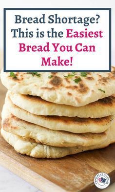 Fried Bread Recipe, Yeast Free Breads, No Yeast Bread, Tasty Bread Recipe, Yeast Bread Recipes, Fry Bread, Flatbread Recipes, Yeast Bread, Easy Bread Recipes