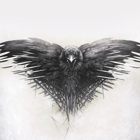 The three-eyed raven Ojo Tattoo, Crow Tattoo Design, Game Of Thrones Tattoo, Viking Tattoo Symbol, Snow Flake Tattoo, G Tattoo, Knight Tattoo, Crow Tattoo, Raven Tattoo