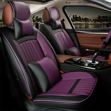 Truck Interior Accessories, Purple Cars, Cars Accessories, Custom Car Accessories, Car Diy, Purple Car, Nice Gifts, Car Accessories For Girls, Pajero Sport