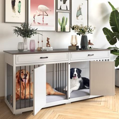 Corner Dog Crate, Small Dog Cage, Double Dog Crate, Furniture Style Dog Crate, Heavy Duty Dog Crate, Wooden Dog Kennels, Wooden Dog Crate, Dog Corner, Wooden Dog House