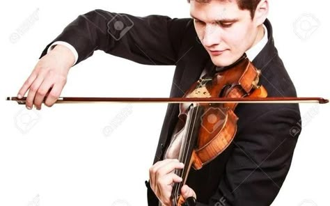 Man Playing Violin Pose Reference, Person Playing Violin Drawing Reference, Playing Violin Pose Reference, Violin Poses Reference, Violin Reference, Violin Pose, Man Playing Violin, Classical Instruments, Violin Drawing