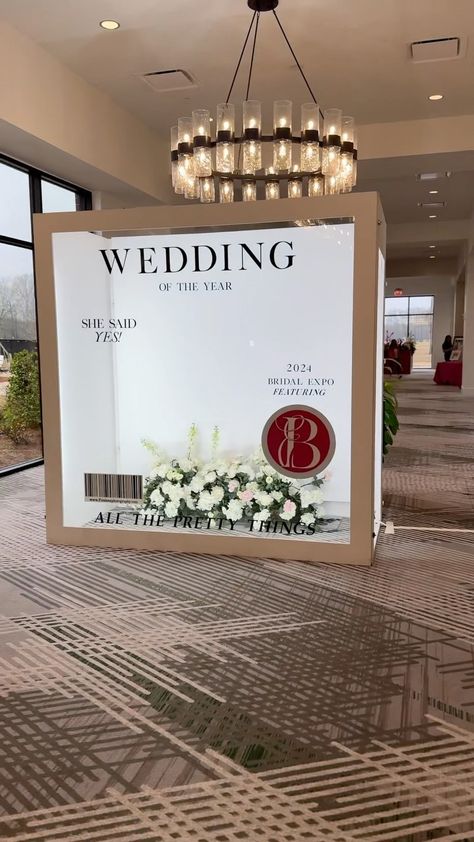 Firelenz Photography | Really enjoyed showcasing our NEW Magazine Booth at @bridalexpo_alltheprettythings ! #magazinebooth #firelenzmagazinebooth… | אינסטגרם Wedding Reception Booth Ideas, Selfie Booth For Wedding, Selfie Point Wedding Decor, Engagement Photobooth Ideas, Photo Booths For Weddings, Marriage Photo Booth, Photo Booth Theme Ideas, Selfie Corner Ideas Photo Booths, Wedding Selfie Booth