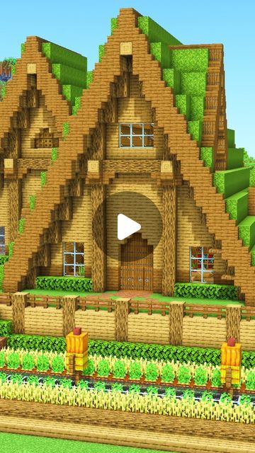 Charliecustard Builds on Instagram: "Build it! (Starter House 46) - link in bio!

The 3D Guide is online and has a materials list included. No mods or addons are required!

📥Included downloads: Java / Bedrock world and Schematic.

#minecraft #charliecustardbuilds" Starter House, Starter Home, Java, Minecraft, Link In Bio, Building, On Instagram, Instagram