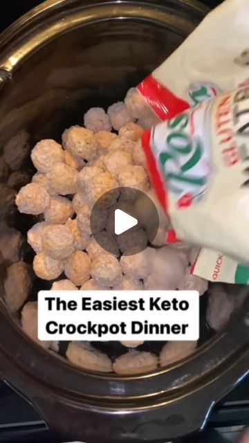 1,105 likes, 28 comments - ketoguides__ on August 19, 2022: "Say Yes if you would eat this 😍🤤 More recipes are available in 28 day keto challenge, link in my bio @ketoguides__ ❤  Keto meatball casserole in the crockpot!   Recipe I’m making 2 bags so we can have plenty for leftovers but 1 bag will work too  2 bags of gluten free frozen meatballs (1 carb per serving!!!) 1 jar of RAOS spaghetti sauce Mix so all meatballs are covered  Top with a layer of Parmesan cheese I used about half a contain Raos Spaghetti, Keto Meatball Casserole, Frozen Meatballs Crockpot, Frozen Meatball Recipes, Meatball Recipes Crockpot, Keto Meatballs, Gluten Free Meatballs, Meatball Casserole, Low Carb Meatballs