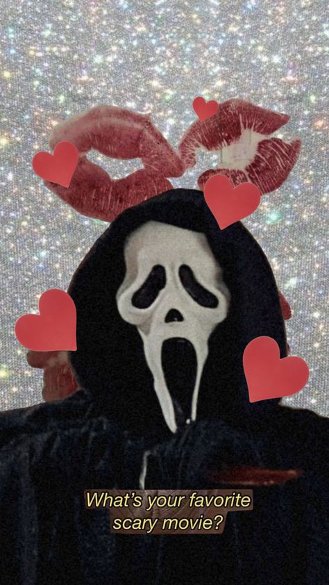 Scream Valentine Wallpaper, Ghost Face Valentines Day Wallpaper, Scream With Pink Phone, Hollween Wallpapers Scream, The Scream Painting Wallpaper, Scream Valentine, Ghost Face Wallpaper Aesthetic, Nostalgic Halloween, Fright Fest