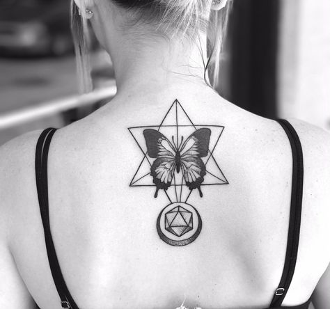 My new geometric butterfly tattoo. #sacredgeometry #icosahedron #odesza #odeszatattoo Butterfly Diagram Tattoo, Odesza Tattoo, Geometrical Butterfly Tattoo, Geometric Tattoo Butterfly, Geometric Moth Tattoo, Icosahedron Tattoo, Sacred Geometry Butterfly Tattoo, Butterfly Tattoo Cover Up, Butterfly Name Tattoo