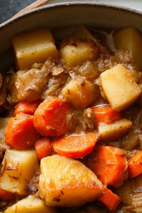 Old Fashioned Beef Stew, Nyt Recipes, Beef Food Recipes, Stews And Soups, Meat And Potatoes, Nyt Cooking, Where's The Beef, Soups Stews Chilis, Beef Stew Recipe