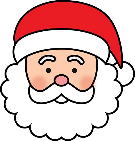 Santa Claus Stickers, Classroom Christmas Decorations, Count Down To Christmas, Santa Claus Images, Christmas Props, Santa Pictures, Christmas Rock, Creative Gifts For Boyfriend, Santa Face