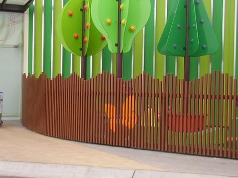 Playground Fence, Daycare Playground, Child Fence, Pre Primary School, Music Studio Decor, Indoor Play Area, Aluminium Fence, White Fence, Indoor Play Areas