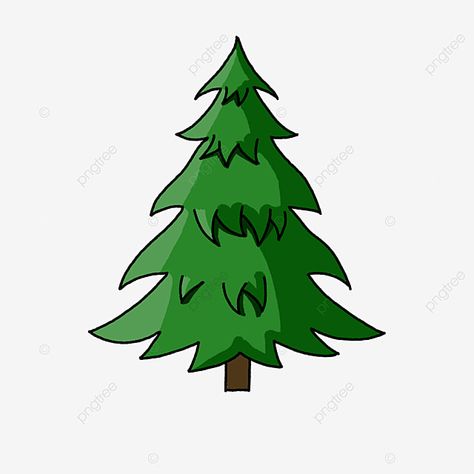 Tree Pictures Drawing, Pine Tree Cartoon, Pine Drawing, Tree Animation, Pine Tree Clipart, Tree Clipart Png, Pine Tree Drawing, Dates Tree, Green Cartoon