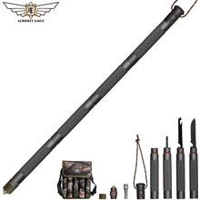 ALMIGHTY EAGLE Outdoor defense Tactical stick Alpenstock Hiking Camping equipment Multifunctional folding tools Walking Sticks|Walking Sticks| | - AliExpress Camping Equipment Gadgets, Camper Awnings, Survival Quotes, Survival Supplies, Education Humor, Trekking Poles, Survival Games, Survival Tools, Walking Stick