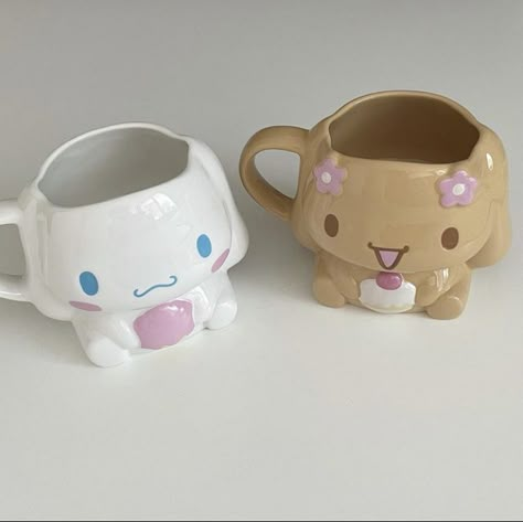 Ceramic Cafe, Charmmy Kitty, Pretty Mugs, Hello Kitty Items, Clay Art Projects, Cute Kitchen, Cool Mugs, Cute Cups, Cute Little Things