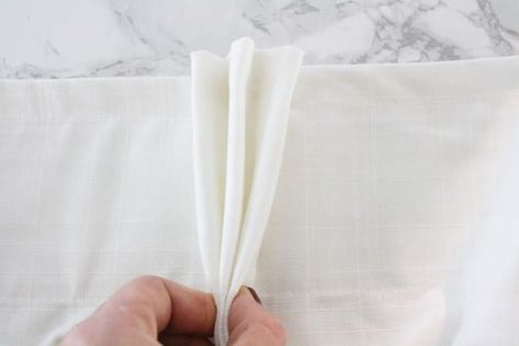 IKEA RITVA, now in pinch pleats - IKEA Hackers Ritva Curtains, Homemade Curtains, Pleat Curtains, Ikea Curtains, Layered Curtains, No Sew Curtains, Pinch Pleat Curtains, Drop Cloth Curtains, Custom Made Curtains