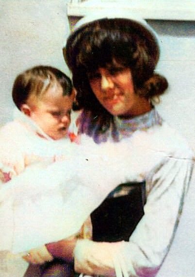 Sylvia carrying a baby during Easter 1965 Sylvia Likens, Easter, Quick Saves