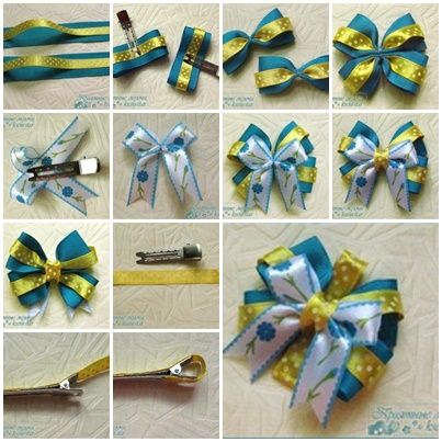 How to DIY Satin Ribbon Bow Hair Clip » Cool Creativity Hair Bow Instructions, Hair Bows Diy Ribbon, Hair Accessories Tutorial, Girls Hair Bows Diy, Homemade Bows, Make A Bow, Hair Bow Tutorial, Bows Diy Ribbon, Satin Ribbon Bow