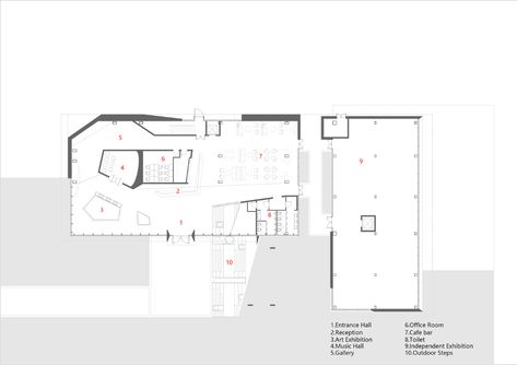 Gallery of Suzhou Financial Center Exhibition Hall / Lacime Architects - 32 Exhibition Architecture Plan, Exhibition Hall Floor Plan, Exhibition Hall Plan, Exhibition Hall Design, Exhibition Plan, Galleries Architecture, Suzhou China, Hall Flooring, Architecture Design Sketch