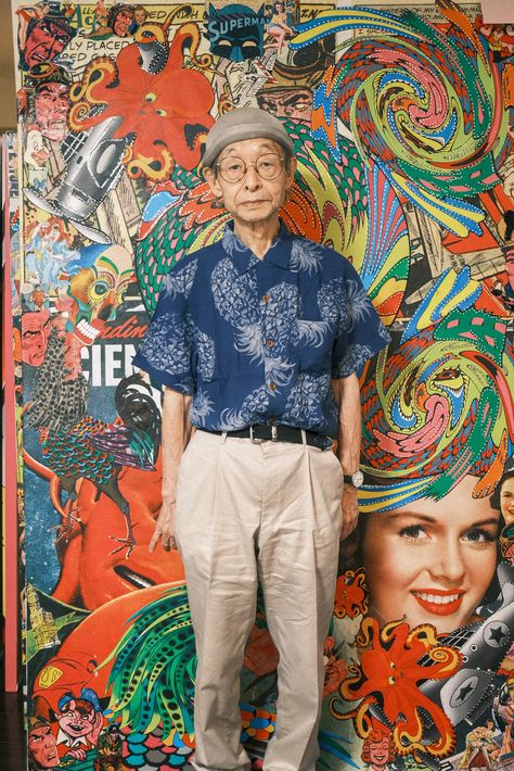 Keiichi Tanaami Remembers Everything - The New York Times Keiichi Tanaami, T Magazine, Japanese Pop, Manga Artist, First Art, Pop Artist, Native Art, Bad Habits, New Shows