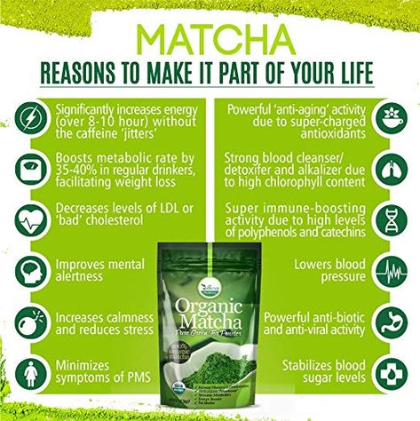 Organic Matcha Green Tea Powder, Baking Easy, Organic Matcha, Matcha Green Tea Powder, Green Tea Powder, Tea Powder, Matcha Green, Matcha Green Tea, Easy Baking