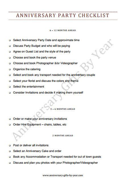 50th wedding anniversary planning made simple! Free printable checklists. 15 Year Anniversary Party Decor, 50th Anniversary Party Checklist, How To Plan A 50th Wedding Anniversary Party, Anniversary Party Planning, Wedding Anniversary 50th Gold, Anniversary Party Itinerary, Anniversary Party Planning Checklist, 50th Wedding Anniversary Party Ideas Decorations Photo Centerpieces, Vow Renewal Checklist Free Printable