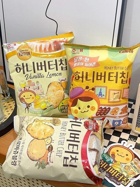 Kawaii Chocolate, Korean Side Dishes, Korean Snacks, Asian Snacks, Food Clipart, Junk Food Snacks, Cute Snacks, Pretty Drinks, Kawaii Food