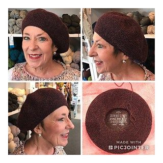 guernsey tam knitting pattern Knitted Beret Patterns Free, Knit Beret Pattern, Knitted Hat Patterns Free, Tam Pattern, Knitted Hat Patterns Free Women, Knit Slouchy Hat Pattern, Knitting Tam, Knitted Hat Patterns, Bulky Yarn Patterns