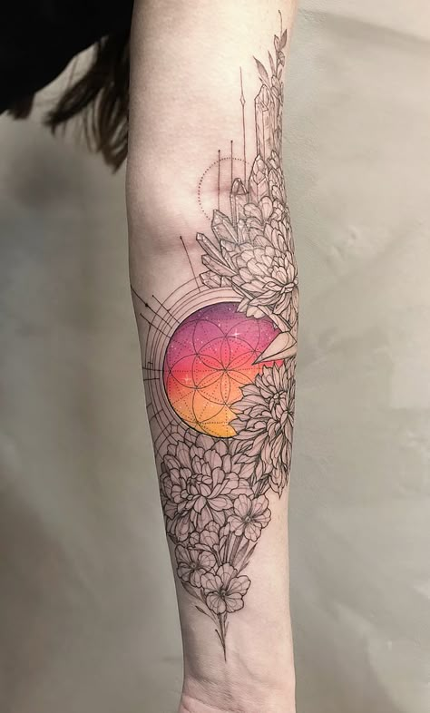 Colorful Sleeve Tattoos, Tattoo Trend, Learning Japanese, Cat Tattoos, Tattoos Geometric, Tiny Tattoo, Full Sleeve Tattoos, Wolf Tattoos, Tattoo Life