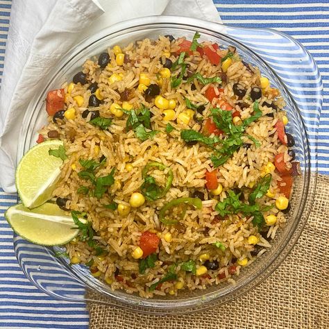 Mexican Fried Rice Fried Mexican Rice, Mexican Fried Rice Recipe, Mexican Fried Rice, Mexican Fries, Brown Rice Pilaf, Basil Fried Rice, Rice Mexican, Mexican Rice Easy, Tomato Risotto