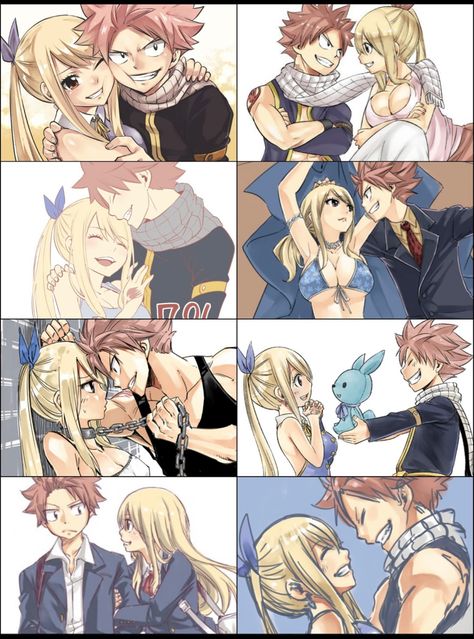 Nalu Fan Art, Nalu Comics, Fairy Tail Photos, Fairy Tail Funny, Fairy Tail Comics, Fairy Tail Family, Natsu Fairy Tail, Fairy Tail Natsu And Lucy, Fairy Tail Pictures