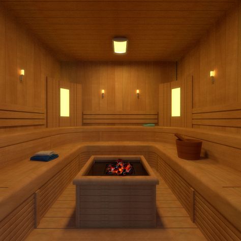 Turkish Sauna : 3D Visualization  Created by Ferdi Basan Turkish Sauna, Turkish Bath House, Sauna Steam Room, Steam Sauna, Turkish Bath, Steam Room, 3d Visualization, Bath House, Dark Fantasy Art