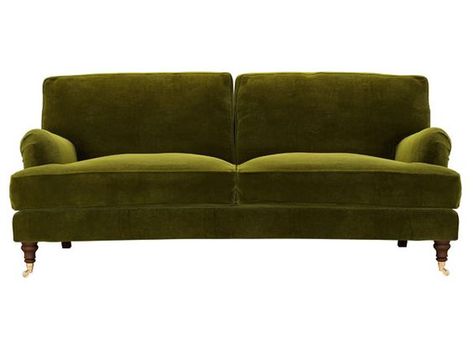 Bluebell Sofa, Shade Of Green Color, Baking Corner, English Sofa, Traditional Sofas, Library Plan, Waterloo Road, Living Room Classic, Velvet Sofas