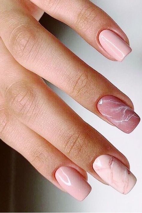 Ongles Rose Pastel, Blush Pink Nails, February Nails, Nagel Tips, Simple Gel Nails, Blush Nails, Thanksgiving Nails, Short Acrylic Nails Designs, Dipped Nails