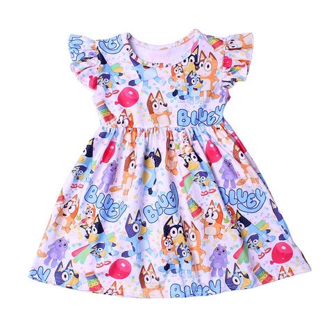 Excited to share this item from my #etsy shop: Girls puppy dog and friends Bluey dress Bluey party dress Birthday dress #blueyparty #blueybirthday #boutiqueladyfinds https://etsy.me/3Gpj06D Dresses For Baby Girls, Cartoon Dress, Bluey Birthday, Baby Girls Dress, Disney Princess Dresses, Birthday Girl Outfit, Kids Dresses, Childrens Dress, Birthday Party Dress