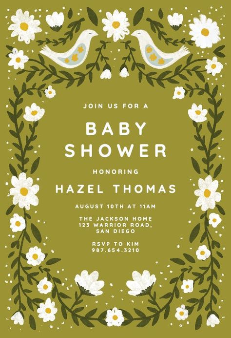 Baby Shower Colors, Christening Invitation Template, Hippie Baby Shower, Shower Colors, Backyard Baby Showers, Sunshine Baby Shower Invitations, Free Baby Shower Invitations, Baby Shower Decoration Ideas, Online Baby Shower