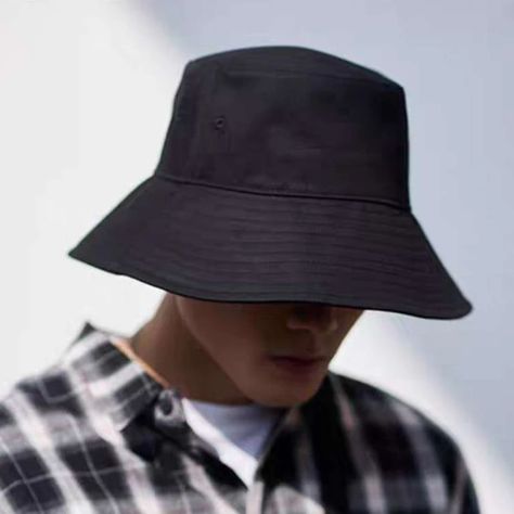 Large Sun Hats Men Summer Double Side Bucket Hat Men's Pure Color Panama Fedoras Outdoor Fisherman Hat Visor Basin Cap Beach Hat - Bucket Hats - AliExpress Bucket Hat Outfit, Bucket Hat Style, Fisherman's Hat, Mens Bucket Hats, Bucket Cap, Sun Hats For Women, Fisherman Hat, Blue Camo, Men Summer