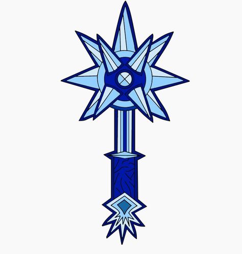 An Ice Elemental Spiked Mace. Ice Elemental, Clash Royale, Reign, Drawings, Color, Art