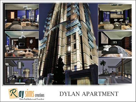 Sims 3 Apartment, Modern Luxury Apartment, Sims 4 Couple Poses, The Sims 4 Lots, Sims 4 House Building, Casas The Sims 4, Sims Community, Sims 4 Build, Sims 4 Houses