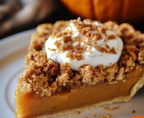 Pumpkin Pie Crisp Pumpkin Pie Crisp, Air Fryer Pumpkin, Pumpkin Crisp, Pumpkin Filling, Warm Desserts, Pumpkin Cranberry, Easy Pumpkin Pie, Spice Cake Mix, Butter Cheese