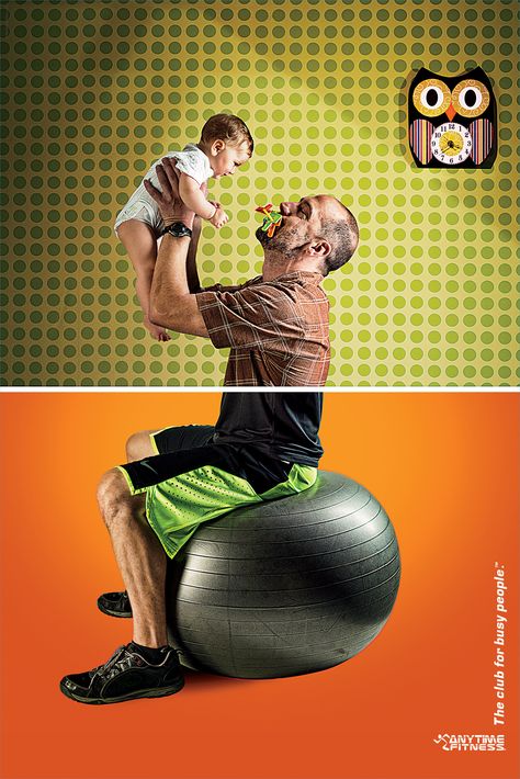 Gym Advertising, Healthcare Advertising, Fitness Marketing, Sports Advertising, Social Media Advertising Design, Creative Advertising Campaign, Publicidad Creativa, Anytime Fitness, Social Media Design Inspiration