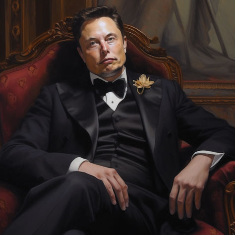 Elon Musk in a Tuxedo Aesthetic Businessman in Formal Wear Art Tuxedo Fashion Art Collection Elon Musk Canvas Print Elon Musk Aesthetic, Tuxedo Aesthetic, Tuxedo Fashion, Elon Musk, Figurative Art, Business Man, Formal Wear, Aesthetic Art, Fashion Art