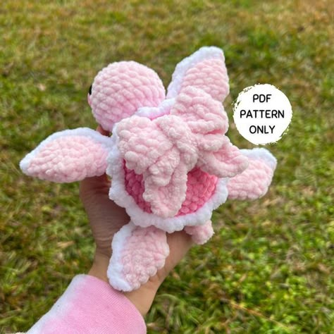 Mini Bow Turtle Crochet Pattern Valentines Day Pattern PDF Ribbon Turtle Download Beginner Friendly Amigurumi Stuffed Animal Coquette Crochet toys patterns free amigurumi #crochettoyspatternsfreeamigurumi #crochet #crochettoy #crochetpattern #crochetpatterns 1.89 Pink Crochet Animals, 5 Below Finds, Turtle Crochet Pattern Free, Free Animal Crochet Patterns, One Skein Crochet Projects, Cute Crochet Animals, Mini Crochet Animals, Toys Quotes, Crochet Turtles